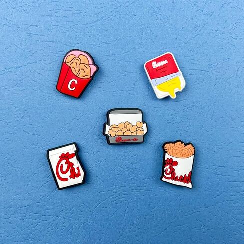 Coffee Dount Chicken Shoe Charms For Clogs Cute Shoe Charms For Men Women Teens in Saudi Arabia
