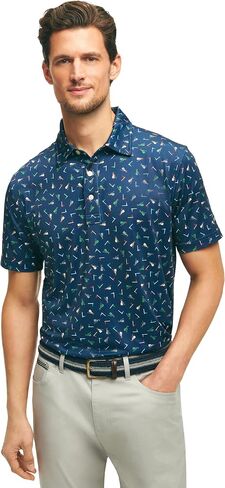 Brooks Brothers Men's Performance Stretch Short Sleeve Golf Polo Shirt in Saudi Arabia