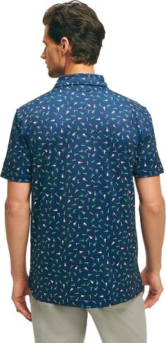 Brooks Brothers Men's Performance Stretch Short Sleeve Golf Polo Shirt in Saudi Arabia
