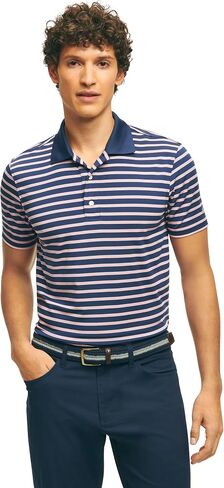 Brooks Brothers Men's Performance Stretch Short Sleeve Golf Polo Shirt in Saudi Arabia