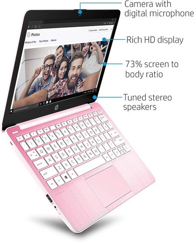 HP ProBook x360 11 G5 EE شاشة لمس 11.6 بوصة 2 في 1 نوت بوك - HD - 1366 x 768 - Intel Celeron N4120 رباعي النواة (4 النواة) 1.10 جيجا هرتز - 4 جيجا بايت رام - 64 جيجا بايت ذاكرة فلاش - Windows 10 Pro - Intel UHD Graphic in Kuwait