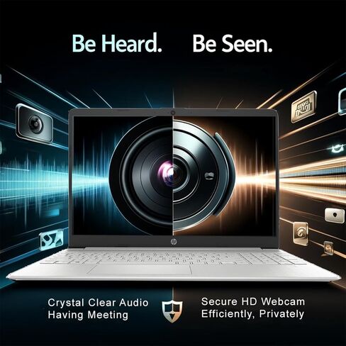 2022 Newest HP 17.3'' HD+ Touchscreen Laptop Business Computer, AMD Ryzen 5 5500U Hexa-Core (up to 4.0GHz), 16GB RAM, 1TB SSD, HDMI, Bluetooth 5, Webcam, Windows 11 w/ 3in1 Accessories, Silver in Kuwait