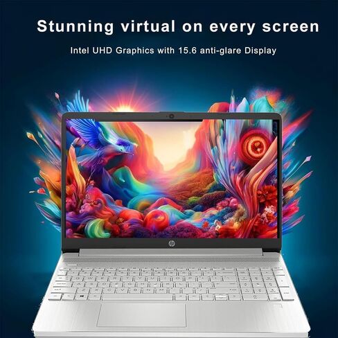 2022 Newest HP 17.3'' HD+ Touchscreen Laptop Business Computer, AMD Ryzen 5 5500U Hexa-Core (up to 4.0GHz), 16GB RAM, 1TB SSD, HDMI, Bluetooth 5, Webcam, Windows 11 w/ 3in1 Accessories, Silver in Kuwait
