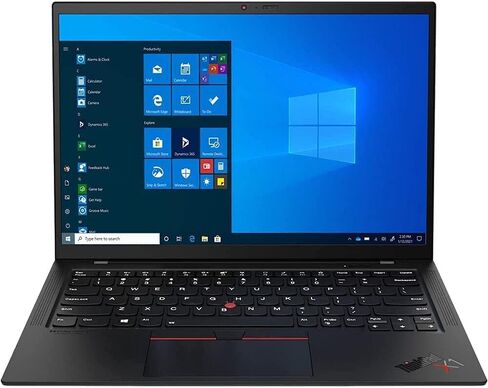 Lenovo Gen 9 ThinkPad X1 Carbon Laptop with Intel i7-1165G7 Processor, 14" WUXGA 100%sRGB Anti-Glare Display, 16GB RAM, 512GB SSD, 2.49lbs, Carbon Fiber, Windows11 Pro, and Three Year Premier Warranty in Saudi Arabia