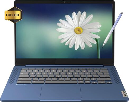 Lenovo Chromebook Flex 3 2-in-1 11.6" HD Touchscreen Laptop, MediaTek MT8173C Quad-Core Processor, 4GB RAM, 32GB eMMC, HDMI, Webcam, Wi-Fi, Bluetooth, Chrome OS, Platinum Gray, IFT Bundle in Kuwait