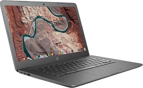 HP 2022 14" IPS FHD Chromebook, Ryzen 3 Processor Up to 3.45GHz, 4GB Ram, 128GB SSD, Intel 4K Graphics, Ultra-Fast WiFi Speed, Chrome OS, Dale Gray (Renewed) (Dale Gray) in Saudi Arabia