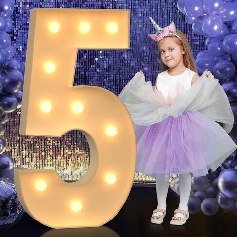 Mixifox Marquee Light Up Letters, 3FT Large Light Up Letters for Party,Letter M in Kuwait