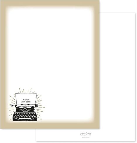 Paper Frenzy Abstract Nativity Religious Christmas Holiday Letterhead Paper Pack of 75 in Kuwait