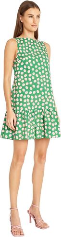 Donna Morgan Versatile High Neck Swing Body Ruffle Summer Dresses for Women in Saudi Arabia