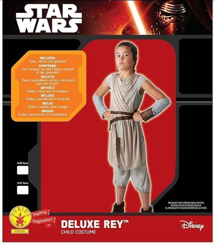 Star Wars - The Force Awakens ~ Rey (Deluxe) - Kids Costume 11-12 Years in Saudi Arabia