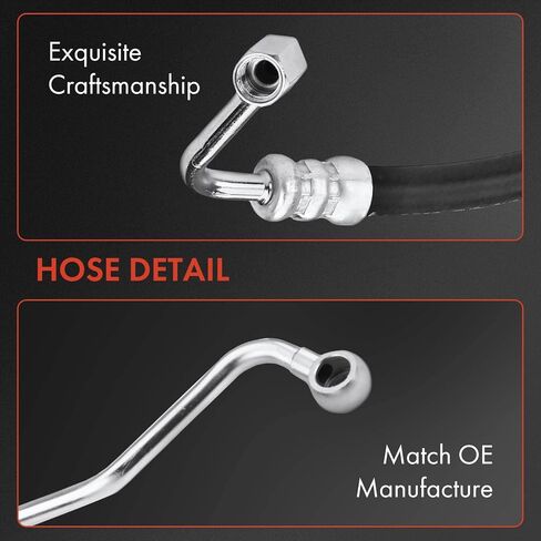 A-Premium Power Steering Hose Pressure Line Hose Assembly Compatible with Subaru Outback Legacy 2000-2004 Baja 2003-2006 H4 2.5L From Pump in Saudi Arabia