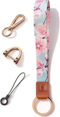 SENLLY Wristlet Lanyard Strap for Keys, Original Pattern Design Wrist Keychain Holder in Saudi Arabia