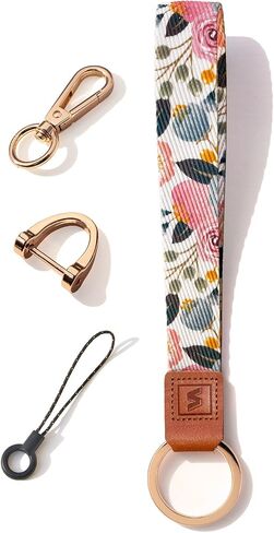 SENLLY Wristlet Lanyard Strap for Keys, Original Pattern Design Wrist Keychain Holder in Saudi Arabia