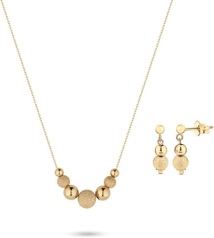 Stauer Gold Perlina D'Oro Jewelry - Elegant 14K Gold Accessories for Women - Italian-Crafted Statement Jewelry - Yellow 14K Gold Finery for Women in Saudi Arabia