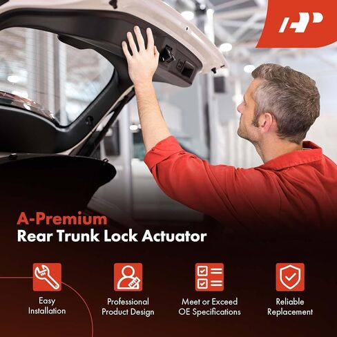 A-Premium Trunk Lid Latch Lock Actuator Compatible with Toyota Vehicles - Corolla 2019 2020 2021 2022 2023, Sedan - Rear Tailgate, Replace# 6460012090 in Kuwait