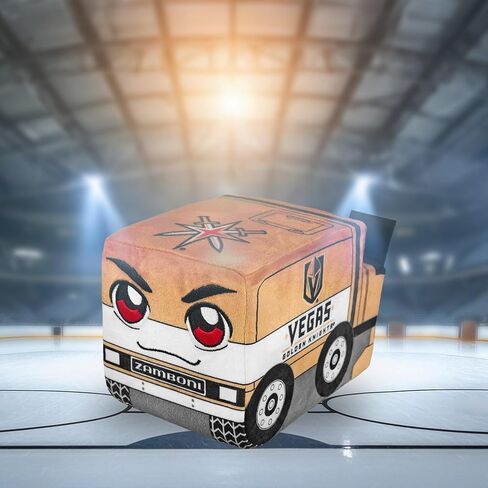 Bleacher Creatures San Jose Sharks Zamboni 7" NHL Kuricha Plushie - Soft Inspired Plush in Kuwait