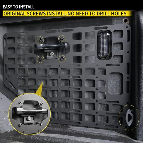 لوحة مولي جانبية متوافقة مع 2015-2023 فورد F150 سرير جانبي لوحة مولي شاحنة سرير لوحة خلفية لتخزين البضائع رف لملحقات فورد F-150 in Kuwait