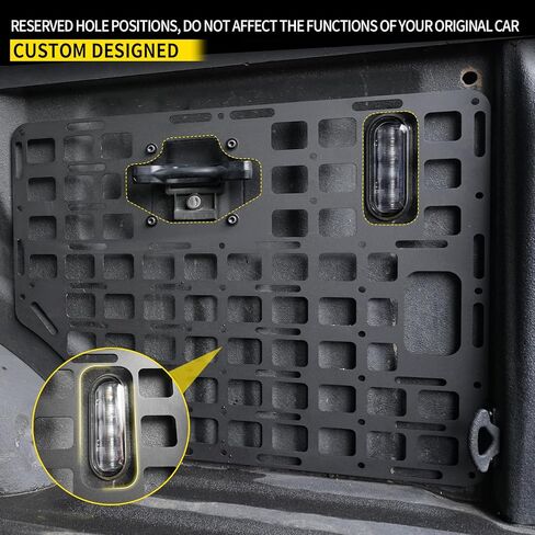 لوحة مولي جانبية متوافقة مع 2015-2023 فورد F150 سرير جانبي لوحة مولي شاحنة سرير لوحة خلفية لتخزين البضائع رف لملحقات فورد F-150 in Kuwait