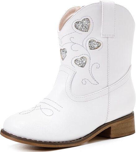 Cowboy Boots for Kids Western Little Girl Cowgirl Boots Toddler Horse Riding Ankle Boots Birthday Party in Saudi Arabia