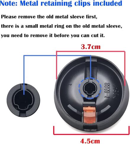 Unifizz Car Heater Control Knob Heater Temperature HVAC Fan Control Knob fit for 2005-2011 Toyota Tacoma - Replace 55900-04020 55900-04030 758695 655-51820A in Saudi Arabia