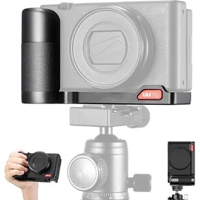 ZV-1 Camera Handle Grip Bracket for Sony ZV-1 Camera, Support Vertical Tripod Mount YouTube Video Shooting ZV1 Vlogging Accessories, w Base Microphone/Fill Light Extension Cold Shoe Mount