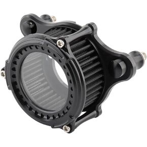 Harley Motorcycle Air Filter Cleaner Intake for Sportster All Models 2004-2020, Police XL883P Iron 883 XL883 XL883N XL883R XL883P XL1200 XL1200L XL1200X Forty Eight XL1200X CNC Sportster accessories