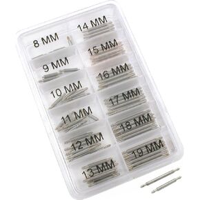 FindingKing 100 Spring Bars Watch Pin Band Replacement Part 8-19mm