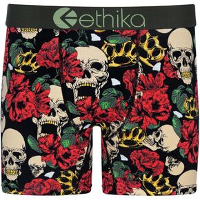 Ethika Mens MID Boxer Brief | Brass Roses