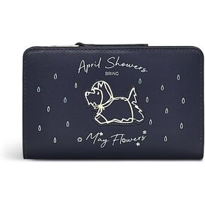 RADLEY London – April Showers -Leather Medium Bifold Wallet - Multi-Card Holder with Zipper Pocket - Slim Wallet for Women