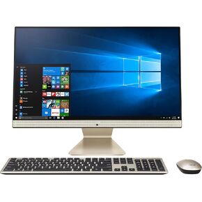 ASUS AiO M3400 All-in-One Desktop PC, 23.8-inch Full HD Anti-Glare Touchscreen Display, AMD Ryzen 5 5625U Processor, 8GB DDR4 RAM, 512GB NVMe PCIe, Windows 11 Home, Kensington Lock, M3400WYA-DH503