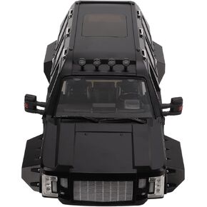 Astibym 324mm Wheelbase Body Shell , Super RC Car Shell Plastic Black with ew for Remote Control Vehicle , car model accessories