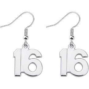 CHOORO 16th Birthday Earrings 16 Year Old Gift 16th Birthday Earrings Gift
