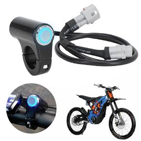 Motorcycle Headlight On/Off Switch for Surron Sur Ron Ultra Bee Light Bee X/S Talaria Sting MX3 Segway X260/X160 Electric Dirt Bike EBike