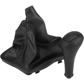 Akozon Mercedes w123 Shift,4 Speed Gear Stick Shift Knob + Gaiter Boot Cover for Mercedes Benz W123 W140 W202