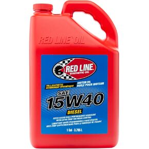 Red Line 21405 15W40 Synthetic Diesel Motor Oil - 1 Gallon