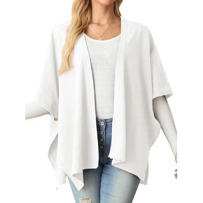 Women's Shawls and Cardigan Open Front Poncho Cape Autumn and winter all-match Wraps