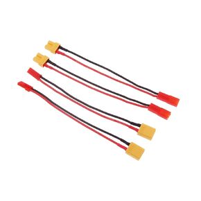 4pcs JST to XT30 Male Female RC Connector Adapter Wire with 20awg 4inch Cable(E84-4)