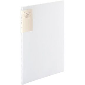Kokuyo clear book carryall fixed A4 10 pocket transparent La -5002T