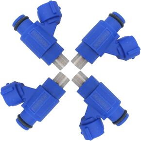 6S5137611000 4pcs Fuel Injectors 4 Holes Replacement for Yamaha WaveRunner FX FX Cruiser VX Cruiser VXS VXR GP1800R EAT809 6S5-13761-10-00