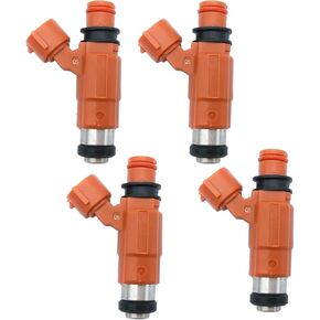 5PW-13761-00-00 4pcs Fuel Injectors 4 Holes Replacement for Yamaha YZF R1 YZF-R1 2002-2003 5PW137610000