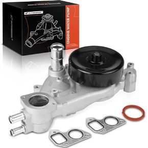 A-Premium Engine Water Pump with Gasket Compatible with Cadillac CTS 2004-2007 & Chevrolet Corvette 2005-2008 & Pontiac G8 2008-2009