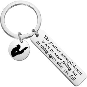 FUSTMW Platform Diving Gifts Keychain Springboard Diving Gifts Diving Swimmer Gifts for Diving Athlete Inspirational Gifts