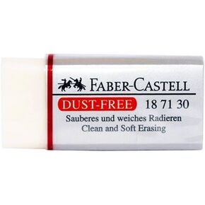 Faber Dust Free Eraser (Pack of 4) (PVC-Free Size 30 Med (Pack of 4))