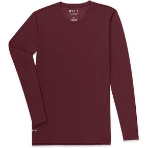 Split Hem Long Sleeve Men's Shirt