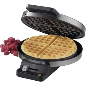 Cuisinart Classic Waffle Maker, Round, Silver