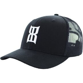 BEX® Steel Kids MESH Back Structured Cap. 6 Panel Curved Bill.