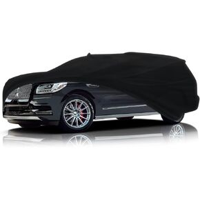 Custom Made Full car Cover for Lincoln Navigator 1998-2024 Standard wheelbase Protects from All Weather UV rain Dirt dust Elements (Navigator-Long Wheelbase LWB) in Kuwait