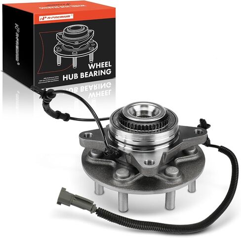 محمل العجلة الأمامية الممتازة ومجموعة المحور مع حلقة ABS وABS و6 عروة متوافقة مع Ford F-150 F150 2018 2019، 4WD in Saudi Arabia