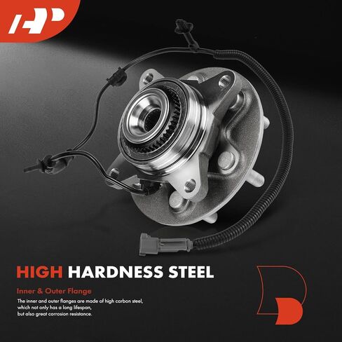 محمل العجلة الأمامية الممتازة ومجموعة المحور مع حلقة ABS وABS و6 عروة متوافقة مع Ford F-150 F150 2018 2019، 4WD in Saudi Arabia