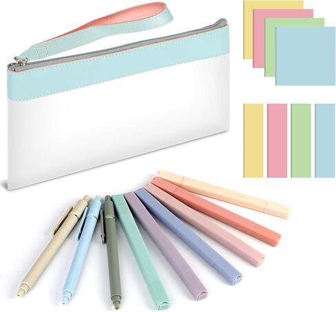 Bible Study Supplies,Book Annotation Kit,Aesthetic School Supplies Set,Pens And Highlighters Set,Bible Markers,Stationary Set School Supplies,Bible Study Kit,Pencil Case Set,Bible Kit in Kuwait